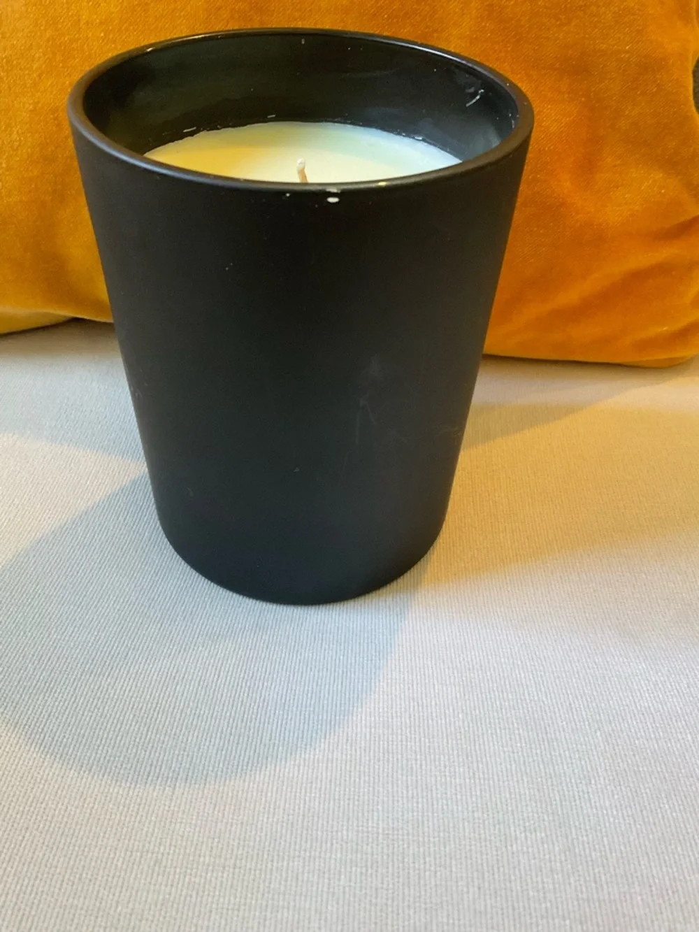 Mixit Black Candle with Gold Lettering - 